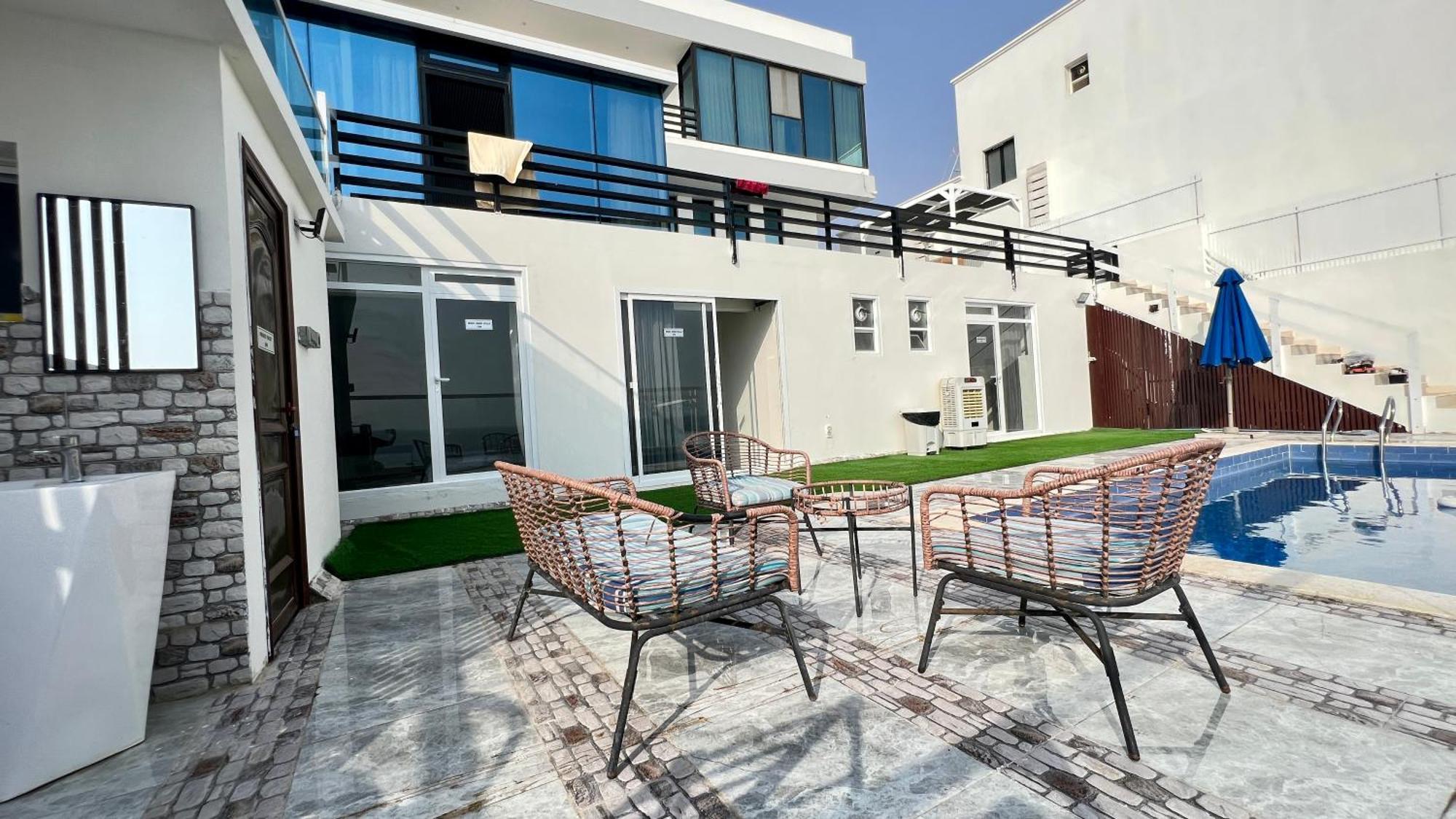 Wadi Shab Beach Villa Szúr Kültér fotó