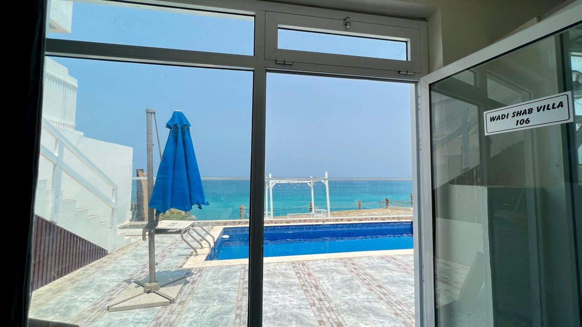 Wadi Shab Beach Villa Szúr Kültér fotó