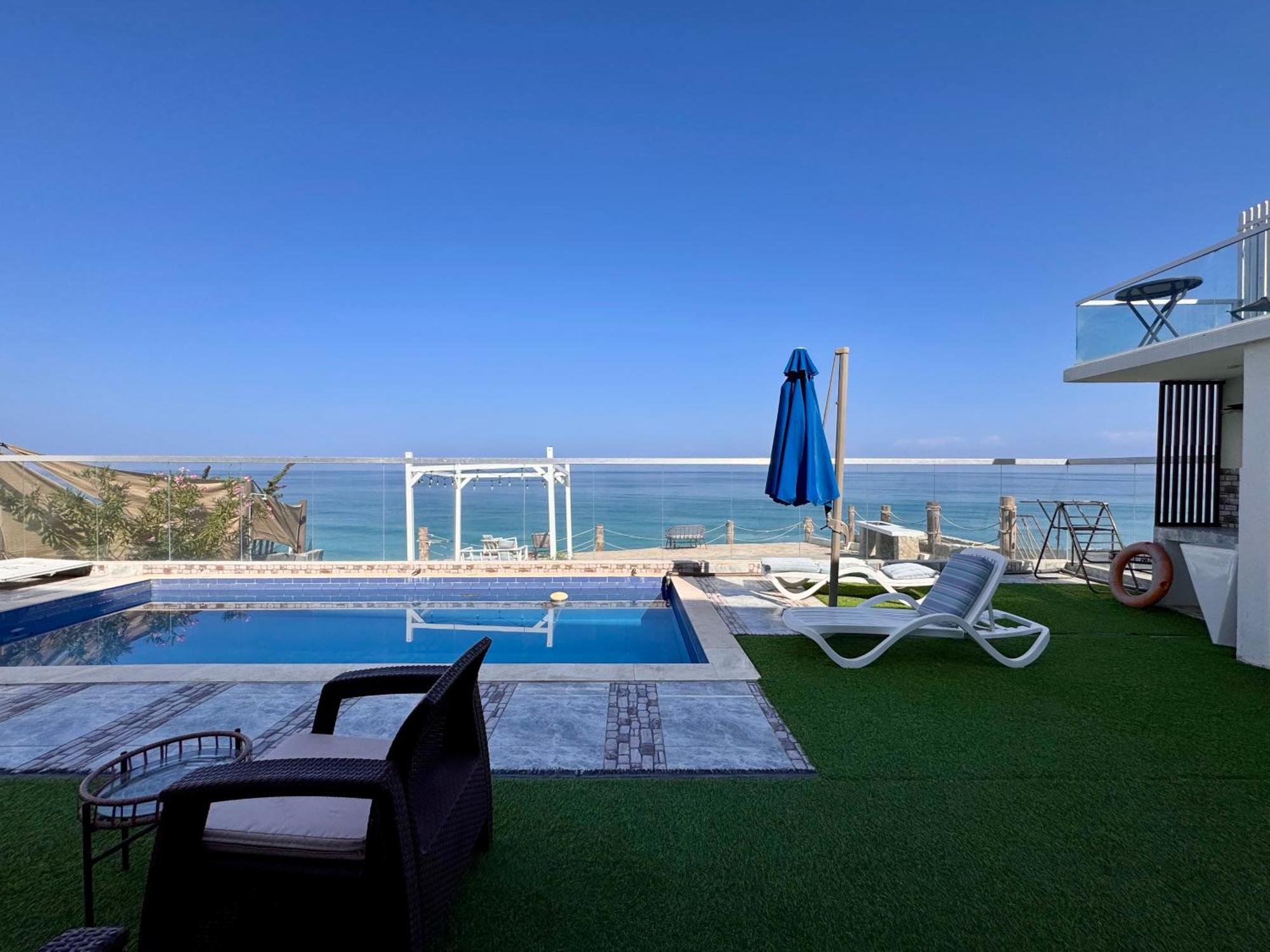 Wadi Shab Beach Villa Szúr Kültér fotó